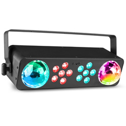 BEAMZ LIGHTBOX7 LED Light Effect 2-in-1 Double Moonflowers και Double Par LED, IRC, DMX (153.694)