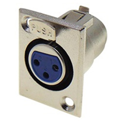 LZ-137 Βύσμα CANON XLR θηλυκό για σασί JT-2112