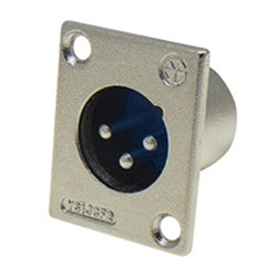 LZ-138 Βύσμα CANON XLR αρσενικό για σασί (JT-2111)