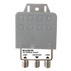 MAXIMUM DISEQC 2/1 DiSEqC 1.0 2x1 Στεγανό