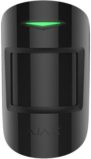 AJAX MOTION PROTECT BLACK - Ασύρματος Ανιχνευτής Κίνησης Εσωτ. Χώρου, 12m, Pet immunity (5314.09.BL1)