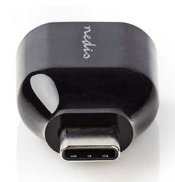 NEDIS CCGB60915BK Αντάπτορας USB type-C αρσ. σε USB 3.2 Gen 1x1 A θηλ. 