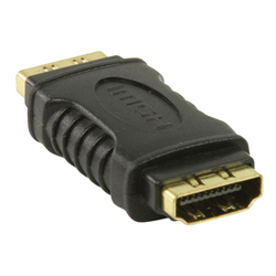 NEDIS CVGB34900BK Αντάπτορας Μούφα HDMI θηλυκό - HDMI θηλυκό (HDMI Coupler) 