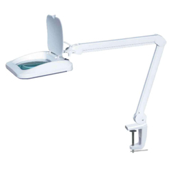 BYN-6020-8 Επιτραπέζιος Μεγεθυντικός φακός LED Πάγκου (Zoom 5x) με καπάκι