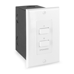 POWER DYNAMICS PDWS2 Επιλογέας A / B σύνδεσης 2 σετ ηχείων σε 1 ενισχυτή 952.563