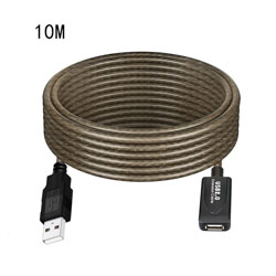 PL-US133/10M Ενεργό Καλώδιο USB2.0 A αρσ. - USB A θηλ. με Ενισχυτή μήκους 10μ [04.001.0285]