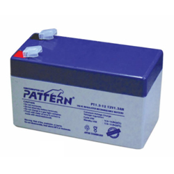 PT1.3-12 PATTERN Επαναφορτιζόμενη Μπαταρία Μολύβδου 12 Volt /1.3 Ah Japan Technology