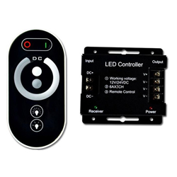 RFTC-03 Τηλεχειριζόμενο RF Dimmer Controller με πλήκτρα Αφής για LED ταινία με 3 κανάλια 18A [5.3.30]
