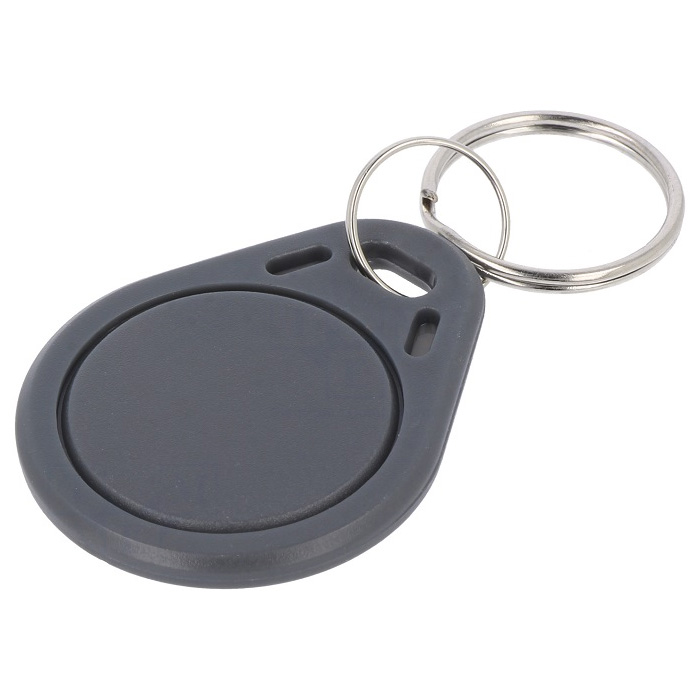 SK103-GREY KEYFOB RFID TAG 125KHz Μπρελόκ Proximity με Αρίθμηση σε Γκρί Χρώμα
