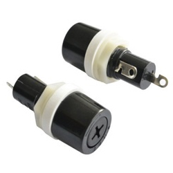 S1066 Ασφαλειοθήκη βιδωτή 5.2x20mm 10A κάθετη SXG