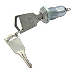 ULTIMAX S1091B-1 Διακόπτης κλειδί OFF-ON SPST 2 ακροδεκτών Φ12mm