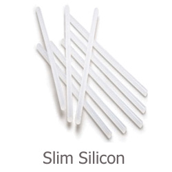 Slim Ράβδος θερμής Σιλικόνης Φ7.2mm σε διάφανο χρώμα (τεμάχιο)