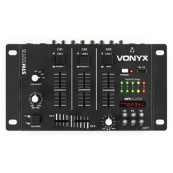 VONYX STM-3020B Μίκτης Ήχου 4 Καναλιών με USB/MP3 172.976