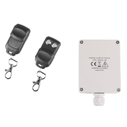 SUPERIOR GARDEN KIT Τηλεχειρισμός 2 Καναλιών 220V AC με 2 Χειριστήρια 433.92MHz για εξωτερ. χώρους