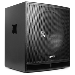 VONYX SWP18 PRO Αυτοενισχυόμενο Επαγγελματικό Subwoofer 18" 600 Watt Max 170.826