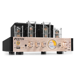 FENTON TA60 Λαμπάτος Stereo Hybrid Ενισχυτής 2x 25 Watt RMS με USB/MP3/Bluetooth 103.320