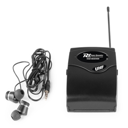 POWER DYNAMICS TG40R Extra δέκτης για σύστημα Tour Guide για ξεναγούς UHF 950.023