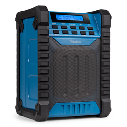 AUDIZIO TEMI Jobsite Επαναφορτιζόμενο Ραδιόφωνο Εργασίας DAB+, FM, Bluetooth Φορητό IP54 102.350