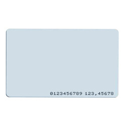 SCARD-2 Εύκαμπτη (Λεπτή) Κάρτα Προσέγγισης RFID 125KHz με αρίθμηση, για Access Control (Printable)
