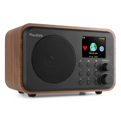 AUDIZIO VICENZA WOOD Επαναφορτιζόμενο Wi-Fi Internet / DAB+ / FM Radio με Bluetooth και Ξυπνητήρι (102.454)