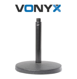 VONYX TS01 Στιβαρή Επιτραπέζια βάση μικροφώνου 188.018 