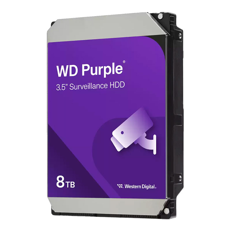 WESTERN DIGITAL Purple Surveillance HDD WD85PURZ 8TB 3.5'' SATA3 6Gb/s, 256MB Cache