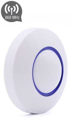 WDR-100 Ασύρματος ανιχνευτής PIR οροφής για πίνακες AEOLUS, APOLLO και HYDRA της Sigma (868MHZ)