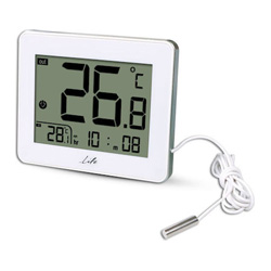 LIFE WES-202 CORDY Ψηφιακό Θερμόμετρο Εσωτερικής και Εξωτερικής Θερμοκρασίας με Αισθητήρα