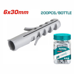 TOTAL WJSP0603011 Ούπα Βύσματα Πλαστικά 6x30mm 200τμχ. 