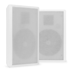 POWER DYNAMICS WSF30W Ζεύγος ηχείων Flat 100V / 10 Watt RMS 2 δρόμων 5.25" σε Λευκό (ζευγάρι) 952.556