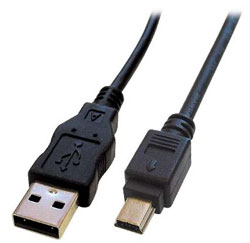 CABLE-161/0.2 Καλώδιο USB A σε Mini USB 5 Pins 0.2m