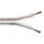 SP-50T Καλώδιο ηχείων 2 αγωγών OFC διάφανο 2 x 0.50 mm2 (μέτρο)