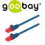 GOOBAY 95247 Καλώδιο δικτύου U/UTP CAT6 patchcable 0.25m σε Μπλέ