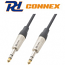 PD Connex CX80-1 Ποιοτικό Καλώδιο JACK 6.3mm STEREO αρσενικό σε JACK 6.3mm STEREO αρσενικό 1.5m 177.015