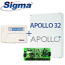 Sigma Apollo Plus 32 KP/LCD Set - Πίνακας επεκτάσιμος μέχρι 32 ζώνες με Πληκτρολόγιο LCD