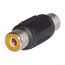 AA-050 Μούφα RCA θηλυκό σε RCA θηλυκό, πλαστική