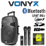 VONYX SPJ-PA912 Φορητό σύστημα 500 Watt Max 12" με USB/SD/Bluetooth και 2xUHF Ασύρμ. Μικρόφ. 170.075