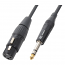 PD Connex CX46-1 Ποιοτικό Καλώδιο XLR 3p θηλυκό σε JACK 6.3mm STEREO αρσενικό 1.5m 177.083