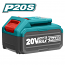 TOTAL TFBLI2002 Μπαταρία Λιθίου 20V / 4Ah P20S SHARE+