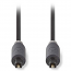 NEDIS CABW25000AT10 Οπτική Ίνα Optical Toslink αρσ. - Toslink αρσ. 1m σε Ανθρακί χρώμα
