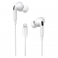WK Design Y31 Lightning Ενσύρματα Ακουστικά Handsfree In-Ear με Lightning white 6941027606223
