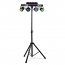 MAX LED PARTYBAR10 2x Jellymoon + 2x PAR + UV / STROBE με Βάση και Τηλεχειριστήριο και DMX 153.008