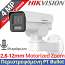 Hikvision DS-2CD1A43G0-IZU 4MPixels PT (Pan-Tilt) Bullet Network IP Camera Motorized Varifocal 2.8-12 mm, EXIR 50m