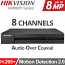 HIKVISION HiWatch HWD-7108MH-G4 Καταγραφικό DVR 8 Καμερών, Motion Detection 2.0, H.265+, Audio Over Coaxial