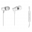 NOD L2M Μεταλλικά Ενσύρματα Ακουστικά Handsfree In-Ear White