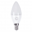 GloboStar 60002 Λάμπα LED E14 C37 4W AC 230V IP20 Φ3.7 x Υ10cm Θερμό Λευκό 2700K   