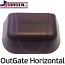 OUTGATE/H Brown - Οριζόντιο Κάλυμμα Προστασίας για τον ανιχνευτή Outgate, σε καφέ χρώμα