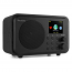AUDIZIO VICENZA BLACK Επαναφορτιζόμενο Wi-Fi Internet / DAB+ / FM Radio με Bluetooth και Ξυπνητήρι (102.452)