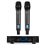 POWER DYNAMICS PD220 2x80 Channels UHF 2x Μικροφώνα Χειρός True Diversity (179.035)
