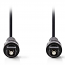 NEDIS CAGL25000BK10 Οπτική Ίνα Optical Toslink αρσ. σε Toslink αρσ. 1m 